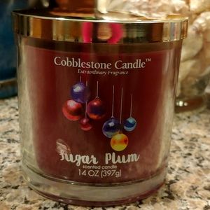 Cobblestone Candle Sugar Plum